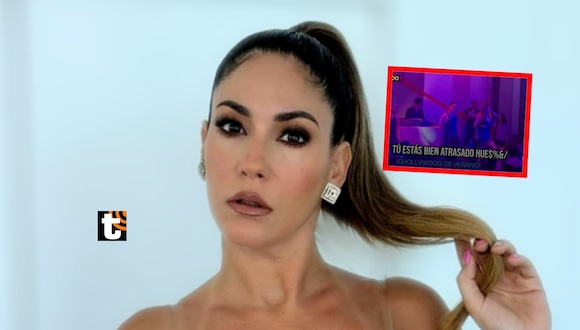 TROME - Tilsa Lozano se achora porque le recuerdan al Loco en pleno show