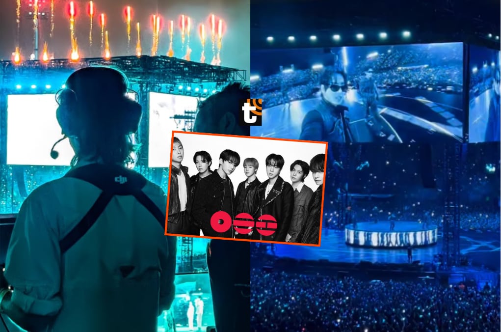 ¡Un crack! Conocido actor peruano estuvo detrás de las tomas aéreas en concierto de BTS: “¡Una increíble experiencia!"