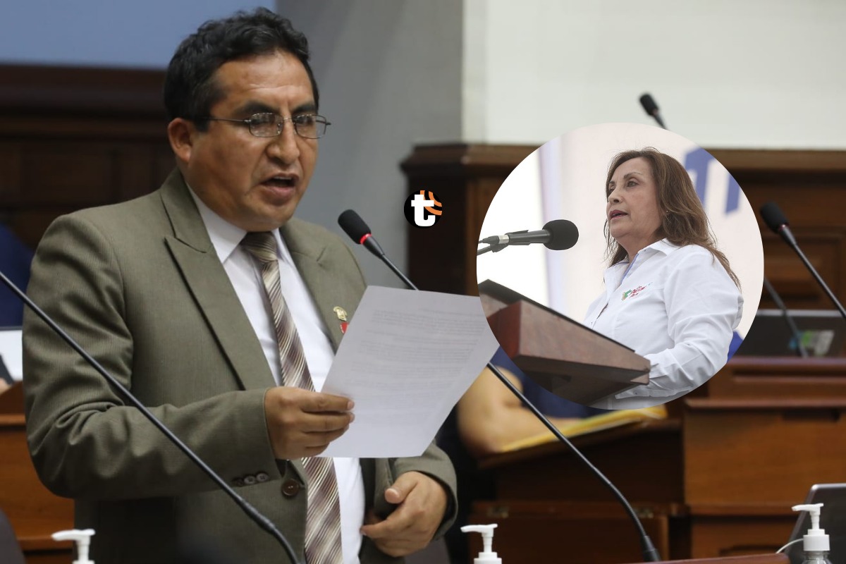 Congresista Alfredo Pariona impulsa una nueva moción de vacancia contra la presidenta Dina Boluarte.