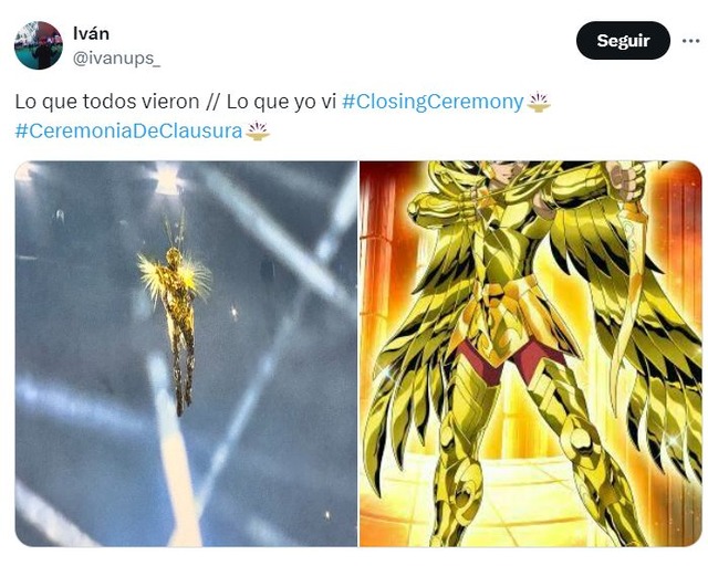 Trome | Clausura París 2024: Los memes de la ceremonia de los Juegos Olímpicos (Foto: Twitter)