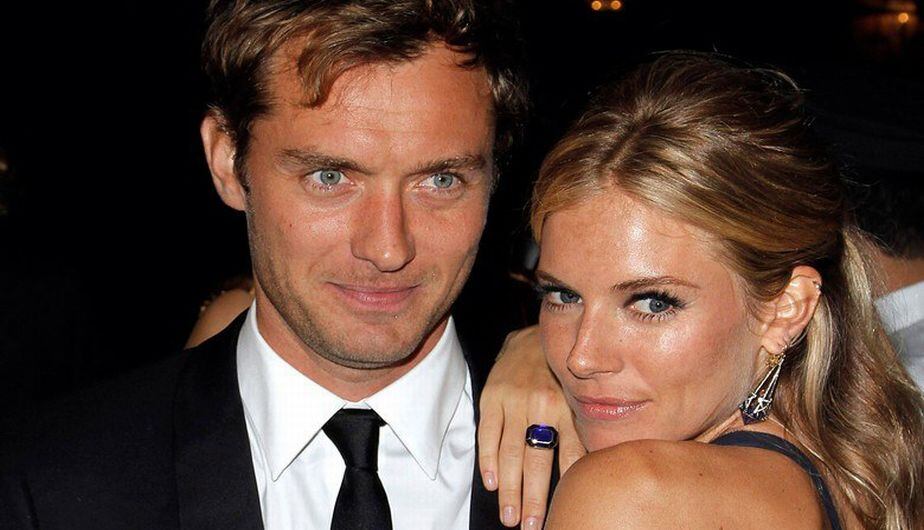 Jude Law y Sienna Miller (Agencias)