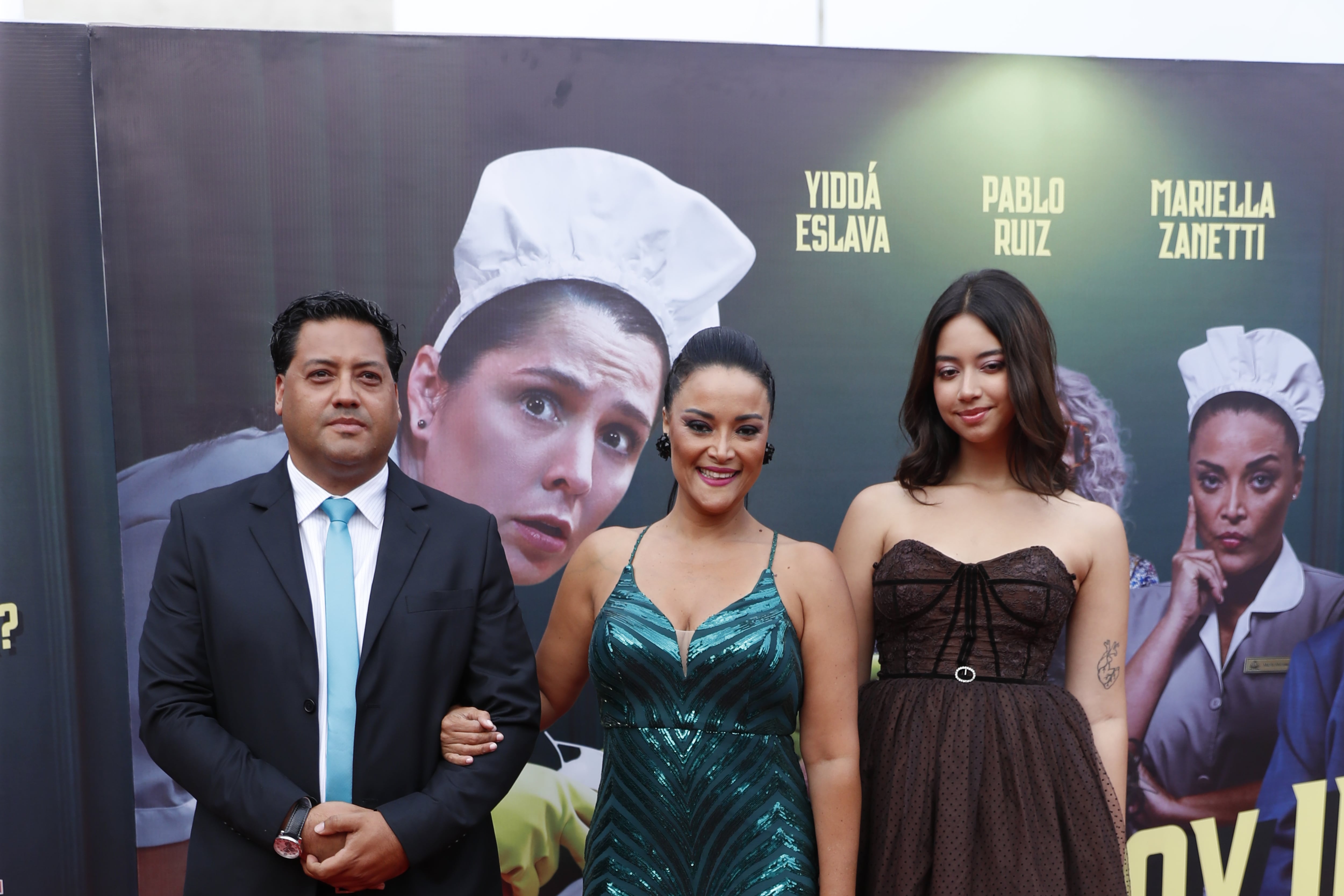 Mariella Zanetti, Javier Blondet y Gamille Ode