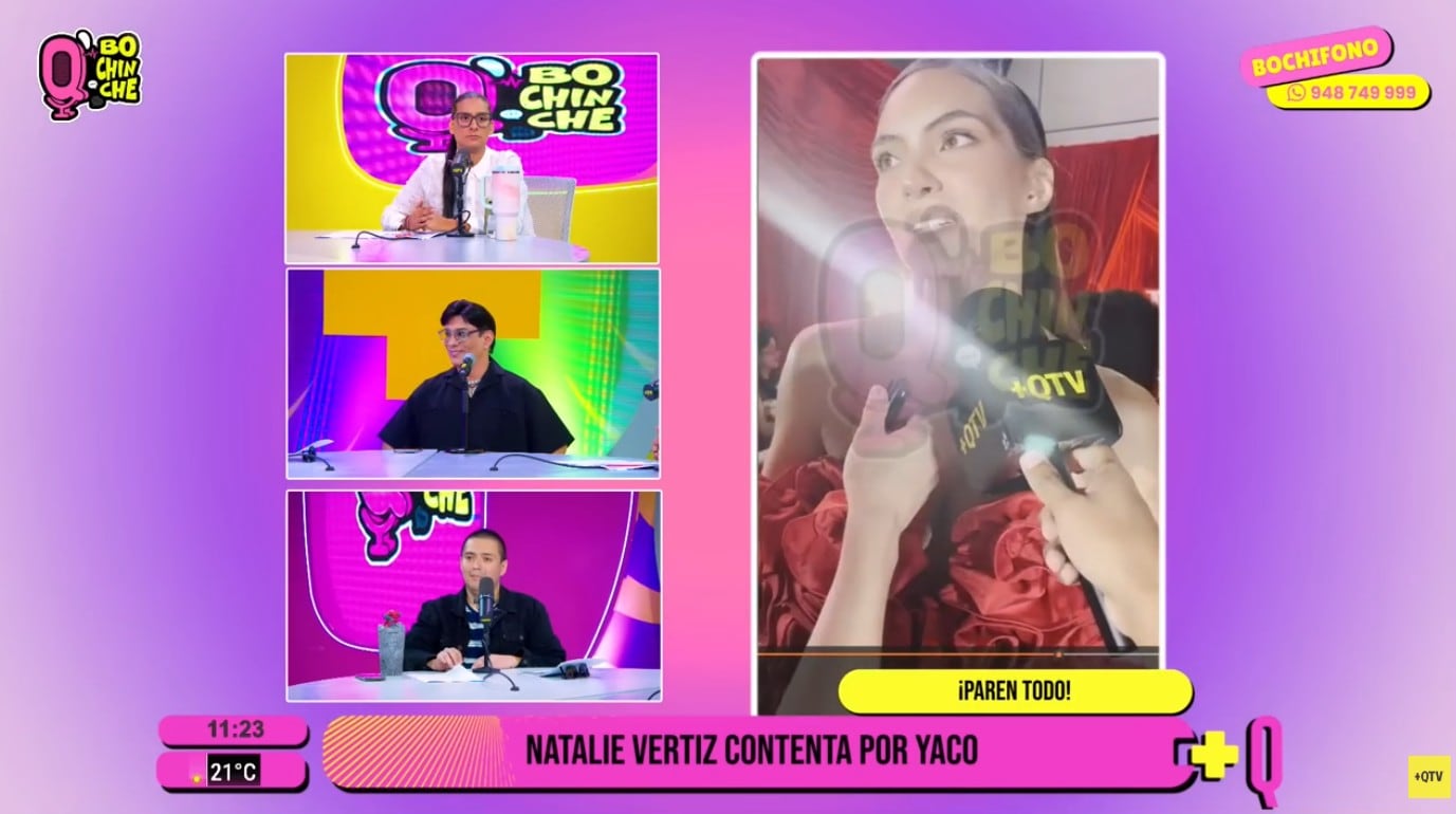 Natalie Vértiz habla de la salida de Yaco Eskenazi de ‘La Granja VIP’ .