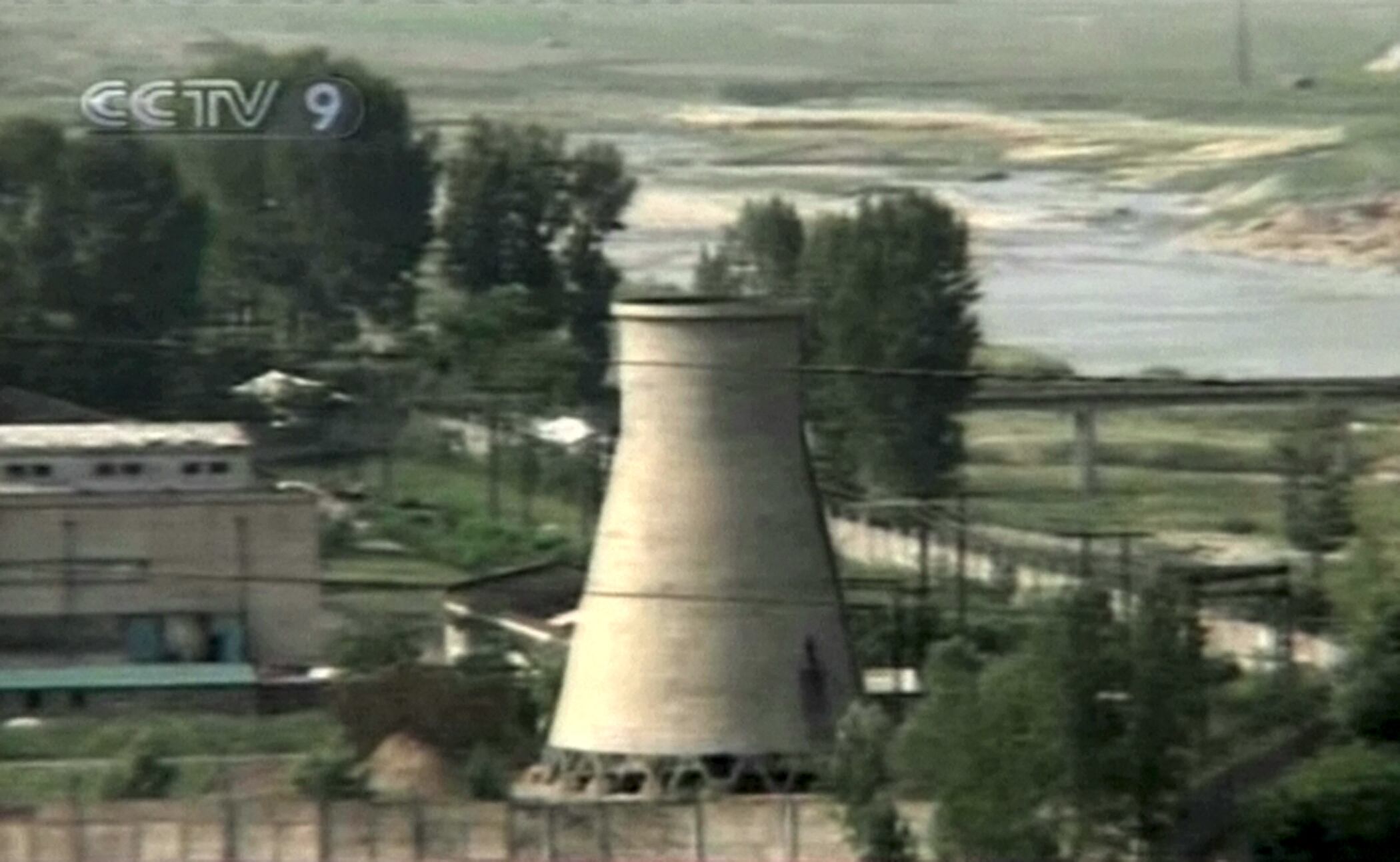Imagen de la TV china de la planta nuclear de Yongbyon (Foto: AFP / CCTV / AFP).
