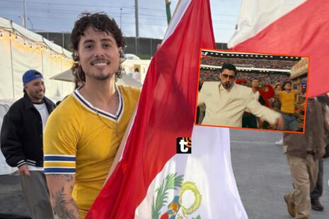 Patricio Quiñones tras bailar con Bad Bunny en el Super Bowl: “Por mi familia, por mi Perú”