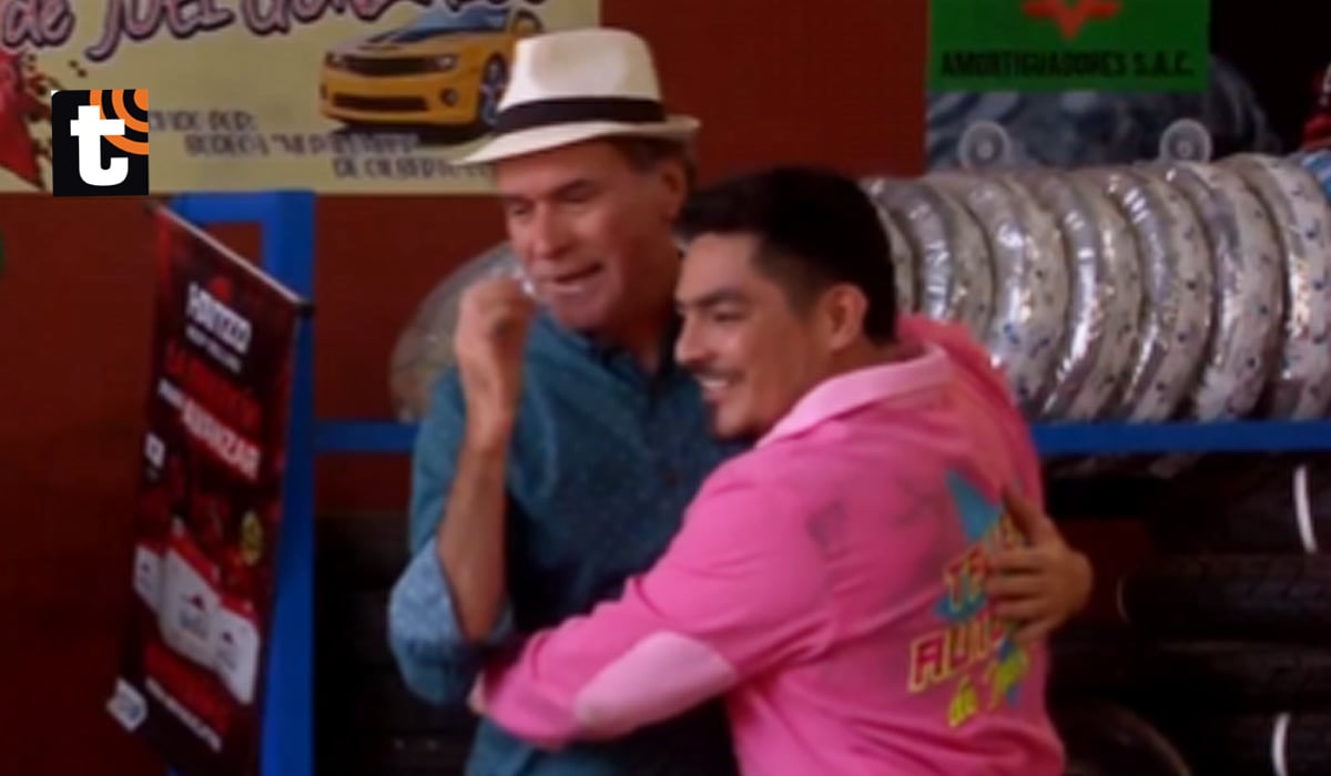 Paul Vega y Erick Elera en 'Al fondo hay sitio' .