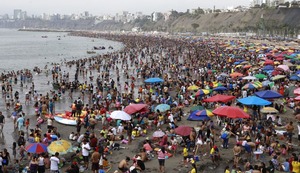 Evalúan implementar un aforo máximo de 25 mil personas en Agua Dulce
