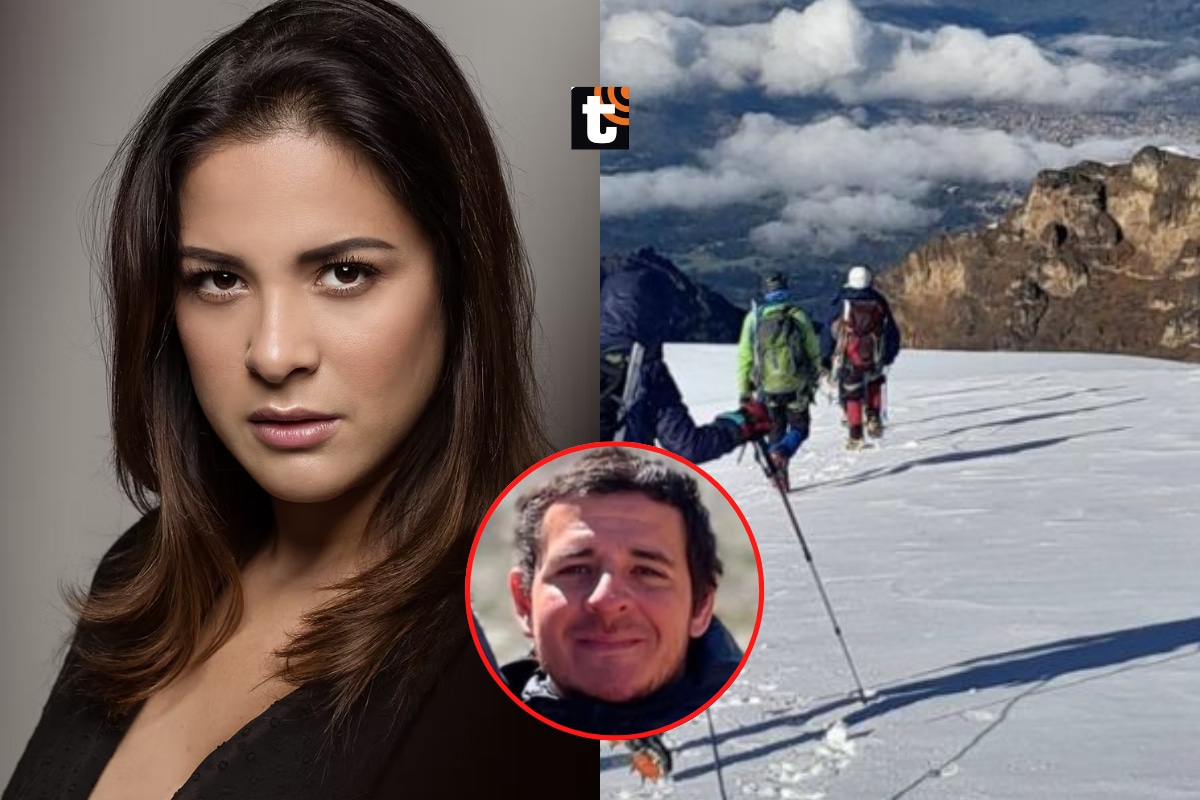 Actriz Karina Jordan revela su vínculo con joven desaparecido en el Huascarán.