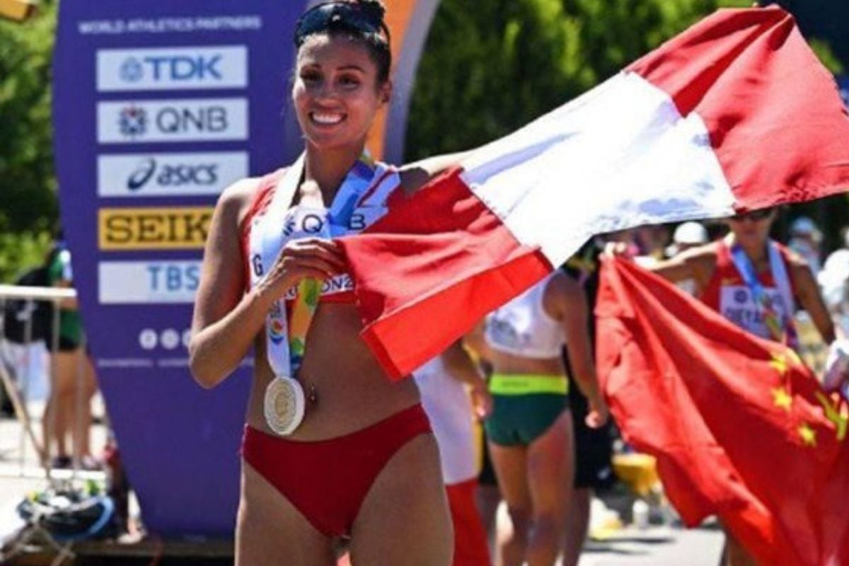 Kimberly García campeona en Brasil (Foto: IPD)
