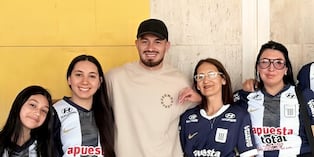 Alan Cantero posa junto a su familia en Argentina (Foto: @cantero_alan)