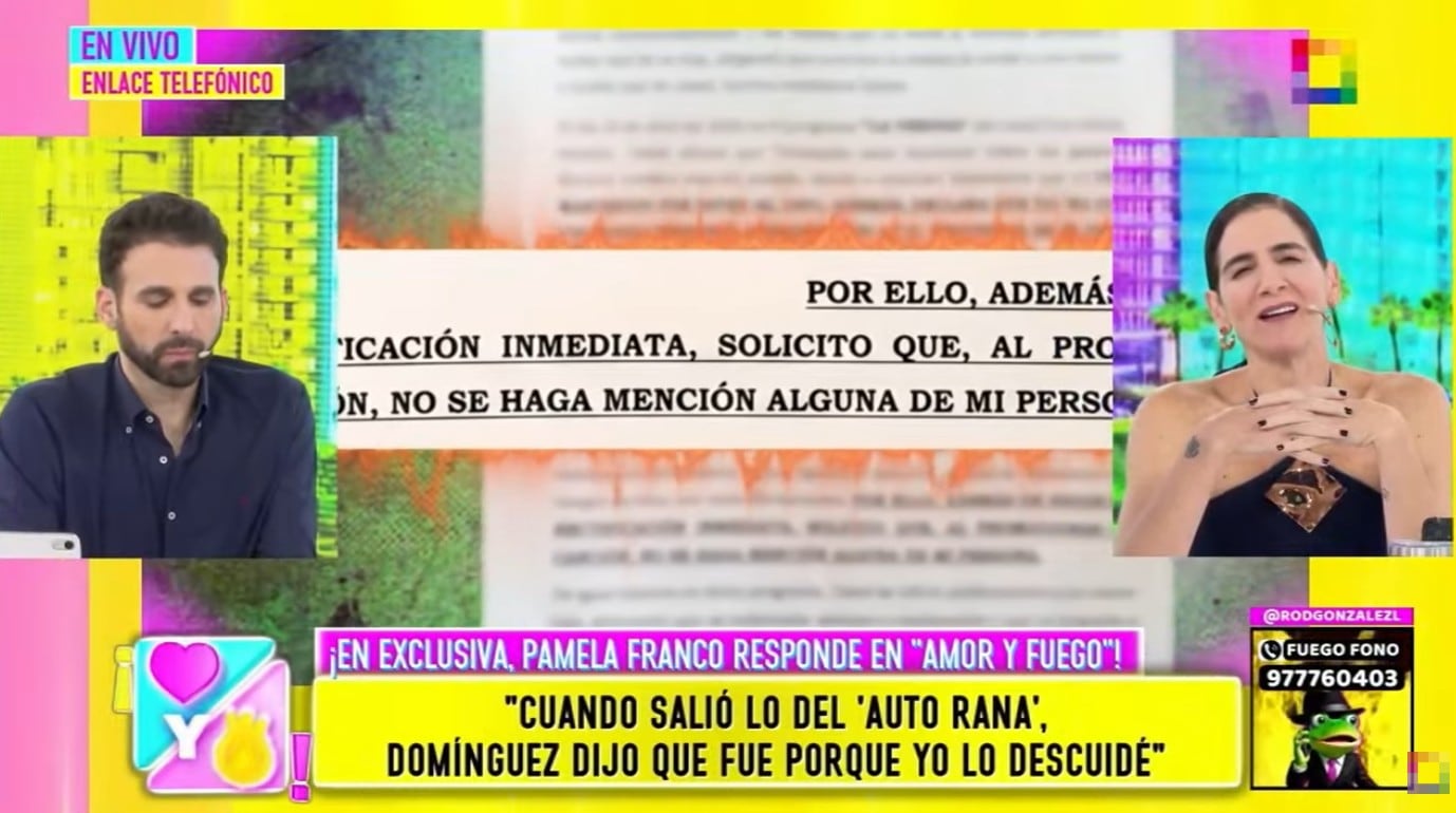 Christian Domínguez culpó a Pamela tras engañarla.
