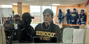 Así fue la entrega de Johnsson Pulpo a la policía peruana. (Redes sociales)