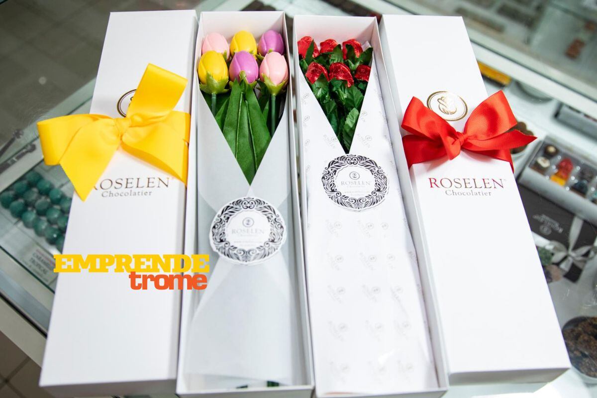 Giorgio creó estos ramos de tulipanes y de rosas para la nueva colección de San Valentín. Foto: Giancarlo Ávila.