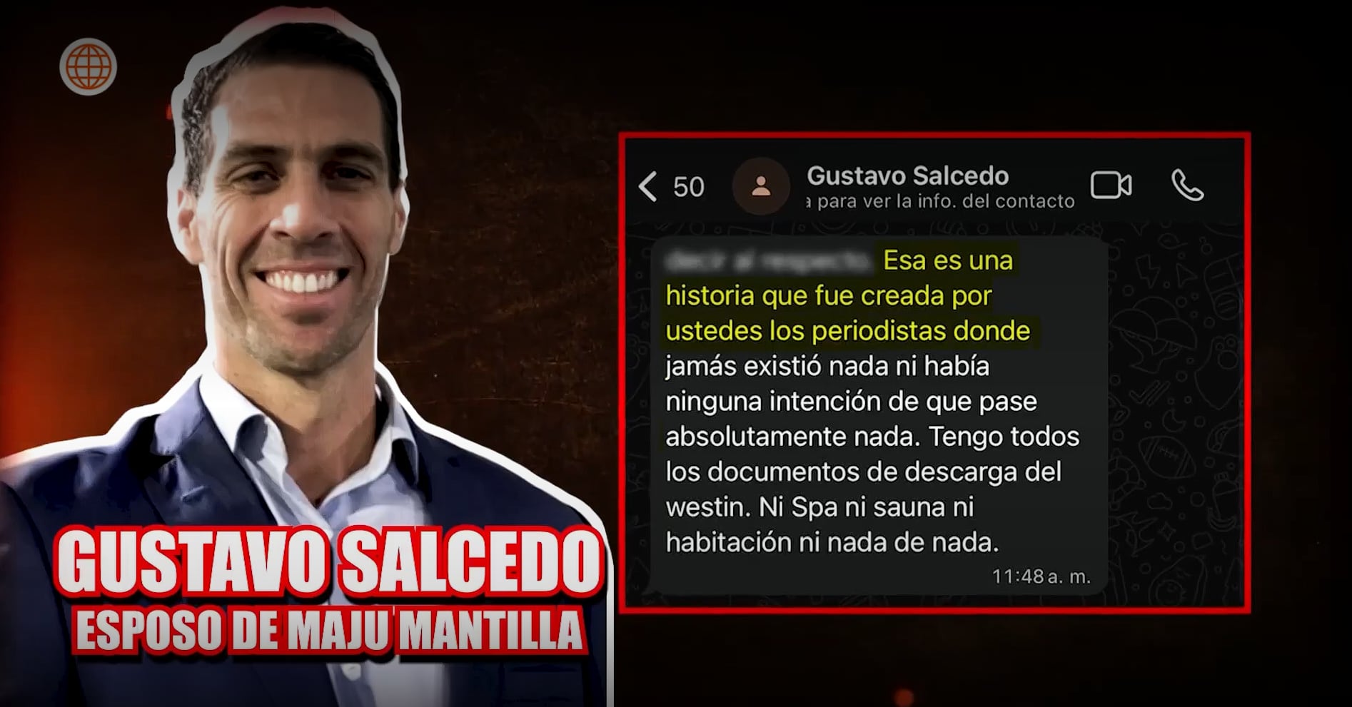 Deportista se pronuncia tras fuertes revelaciones de su 'amiguita' con la que fue al hotel. (Foto: América Hoy)