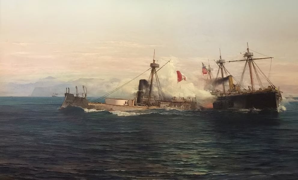 Combate de Angamos, 8 de octubre de 1879.