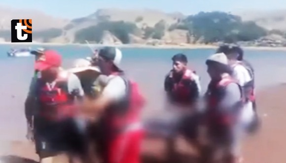 Escolares ahogados en lago Titicaca