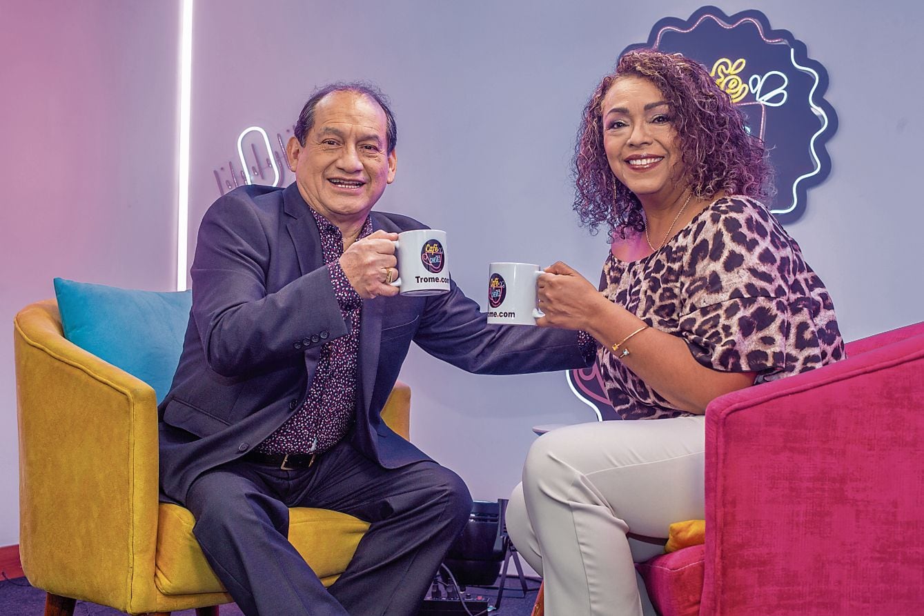 Machucao en el Café con la Chevez. (Foto: Fernando Sangama / @photo.gec)