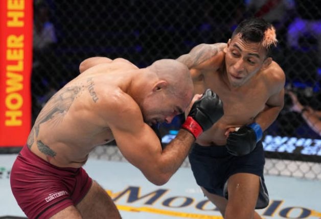 Crédito peruano Kevin Borjas regresa a la acción en el UFC (Getty)