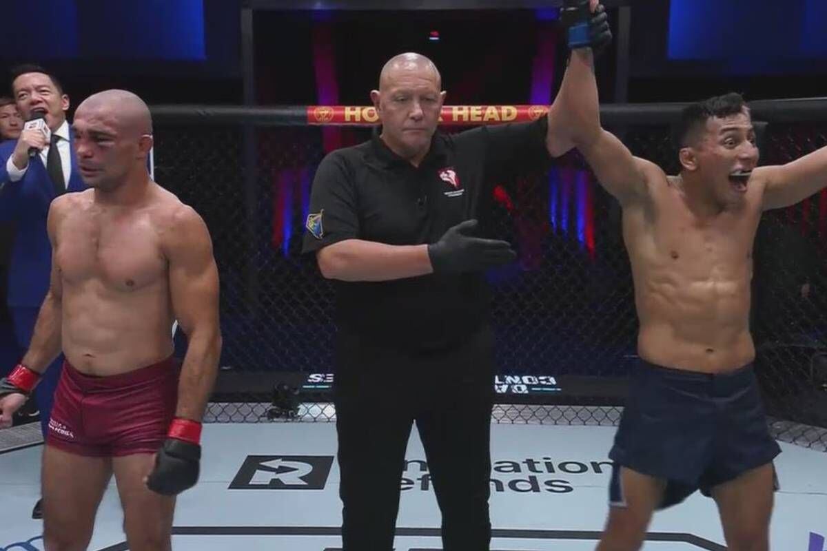 Dana White's Contender Series comenzó con tremendo triunfo peruano del 'Gallo negro' Kevin Borjas. (Captura Star+)