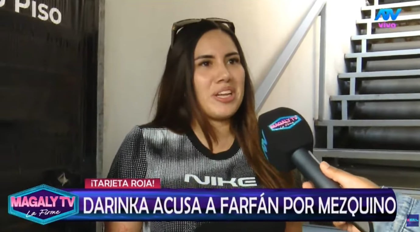Darinka niega que se beneficie del dinero destinado a su hija.