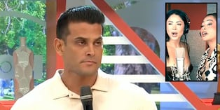 Christian Domínguez reacciona a nueva canción de Pamela Franco