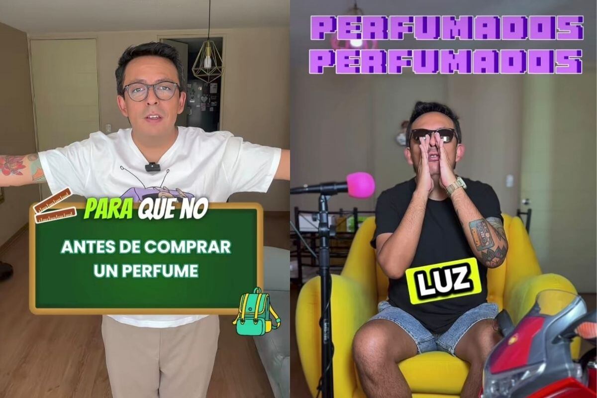 Macedo ahora se dedica al negocio de la venta de decant de 5 ml. Foto: TikTok Moisés Macedo.