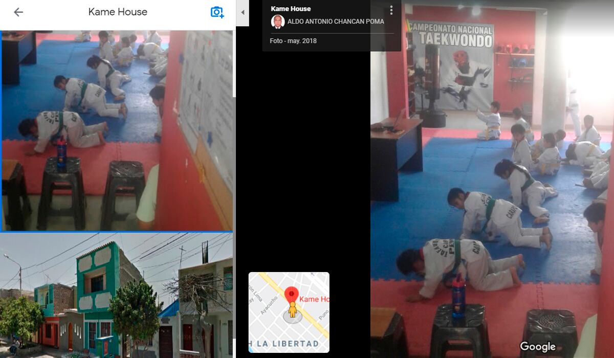 Esto es lo que enseñan en la 'Kame House' de Perú. (Foto: Google Maps)