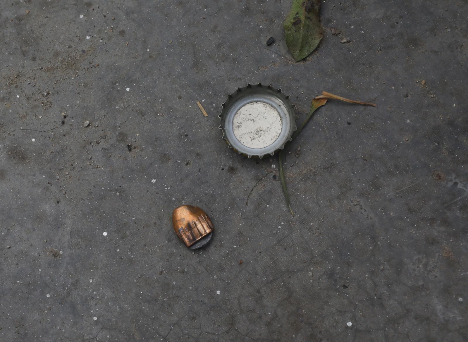 Casquillos quedaron regados en la escena del crimen. | Foto: Gonzalo Córdova
