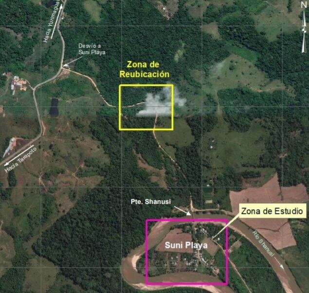 Loreto: detectan que caserío Suni Playa está en zona de muy alto peligro por erosión fluvial e inundación (Foto: Ingemmet)