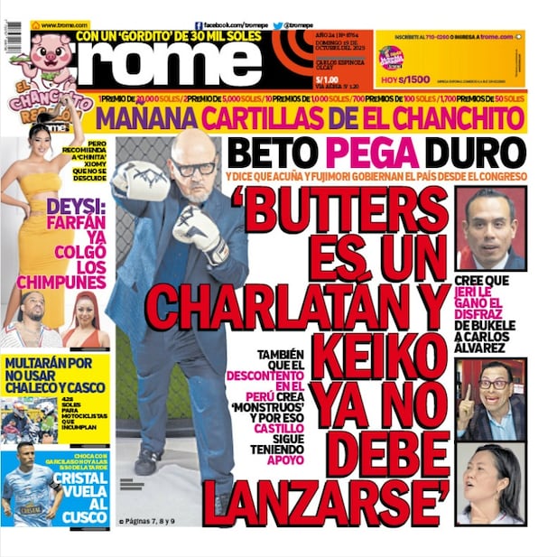 Portada Trome