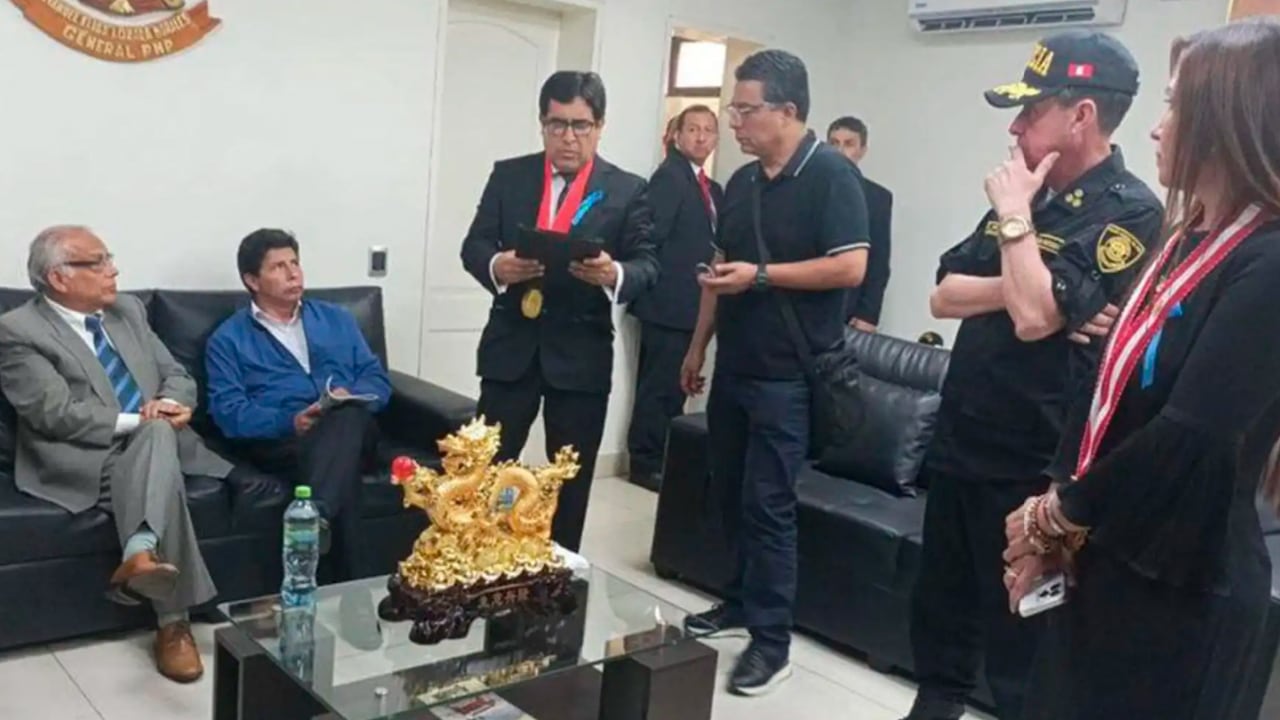 Los expertos del Grupo de Trabajo sobre la Detención Arbitraria de las Naciones Unidas sostienen que la detención del expresidente Pedro Castillo fue arbitraria, al ser ejecutada sin una orden judicial independiente. Foto: Andina