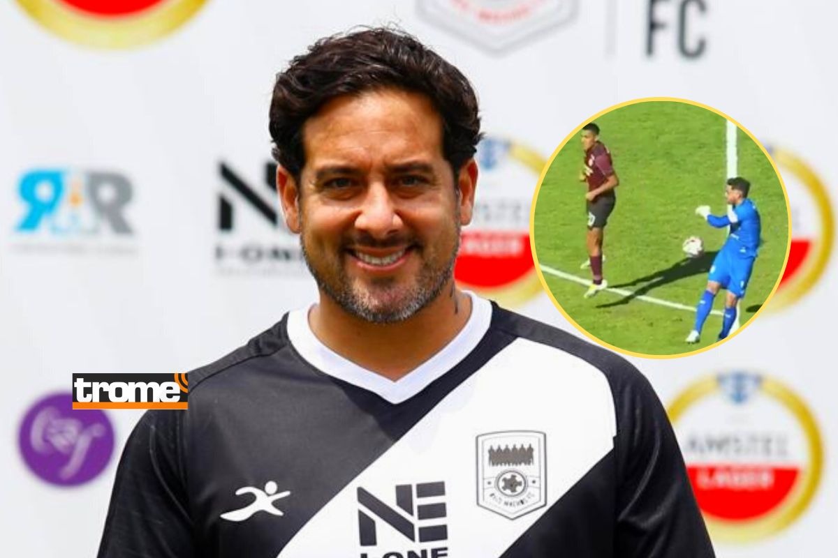 Óscar del Portal comentó sobre gol anulado a Alex Valera (Foto: GEC)