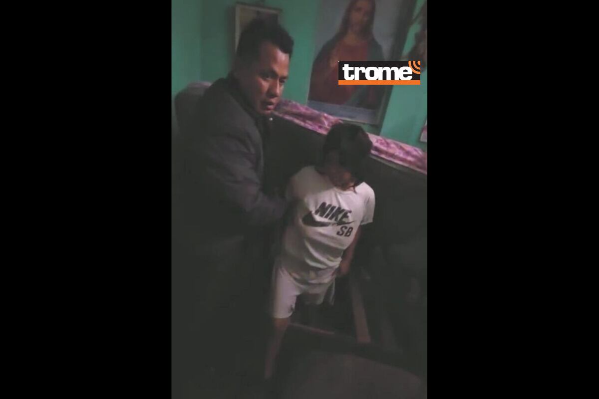 Raúl León Mucha, mantuvo secuestrada a su expareja en su vivienda, fue descubierto y atrapado por los policías.