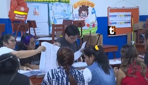 ¡Terminó la primera vuelta electoral! Mesas en Lima Sur cerraron sin problemas tras extenderse votación