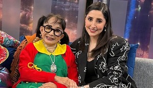 La Chilindrina y Paola Montes de Oca, la actriz que la interpreta en ‘Chespirito: Sin querer queriendo’, juntos en Perú