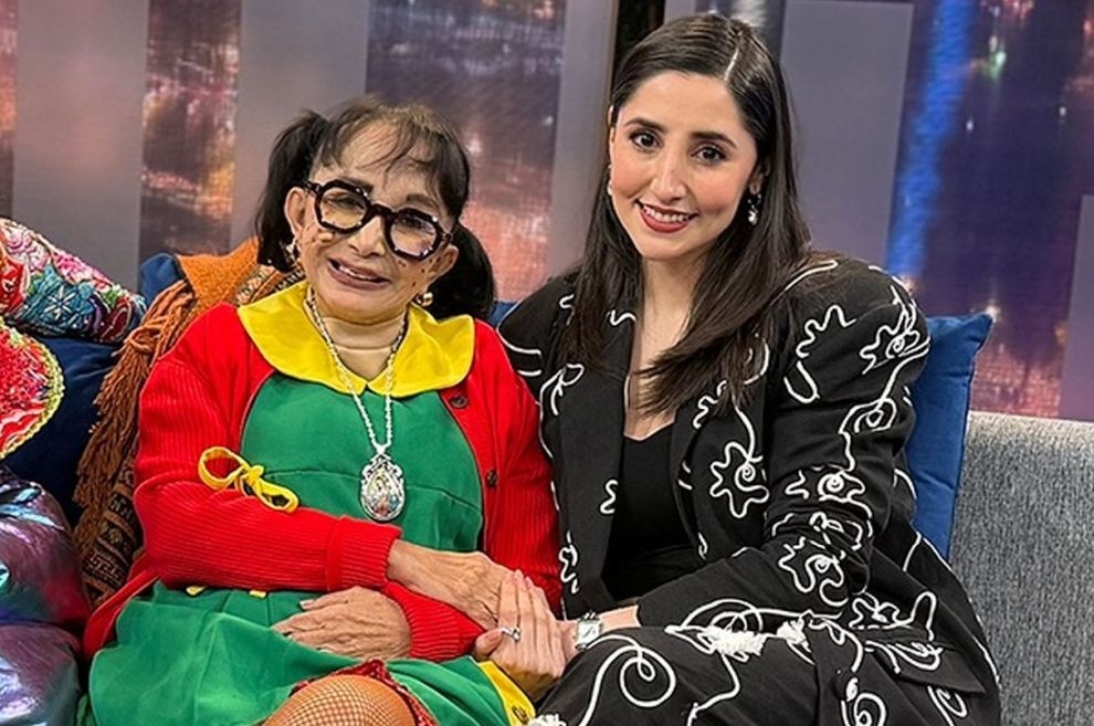 Paola Montes de Oca protagoniza emotivo encuentro con la ‘Chilindrina’. (Foto: Instagram)