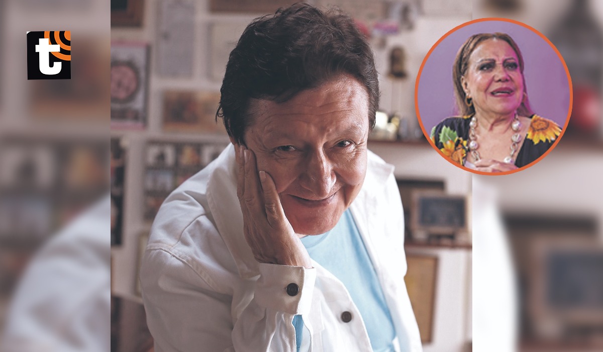 Lejos de mostrarse incómodo, el recordado ‘Peter’ de ´Al fondo hay sitio’ reaccionó de manera amistosa y resaltó el cariño que le tiene a su colega.