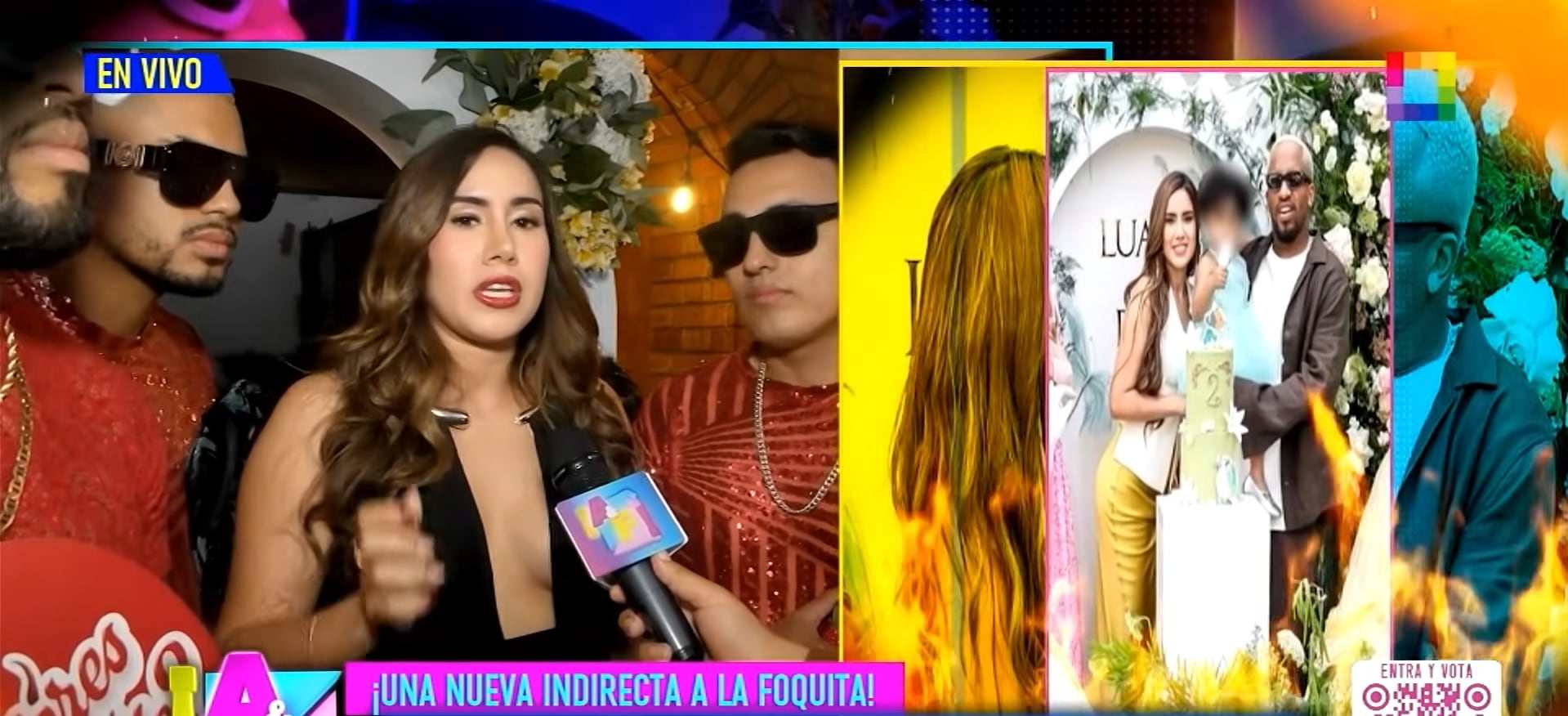 Joven habló sobre cómo es su relación con Jefferson Farfán. (Fuente: Willax)