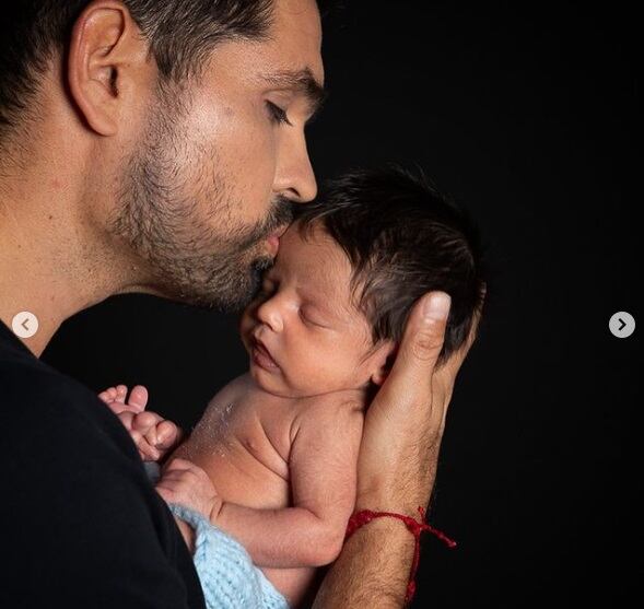 Dante murió a los 3 meses de nacido, el 3 de agosto de 2019, luego de estar hospitalizado durante casi 12 semanas debido a la meningitis que le fue diagnosticada. (Foto: Ferdinando Valencia/ Instagram)