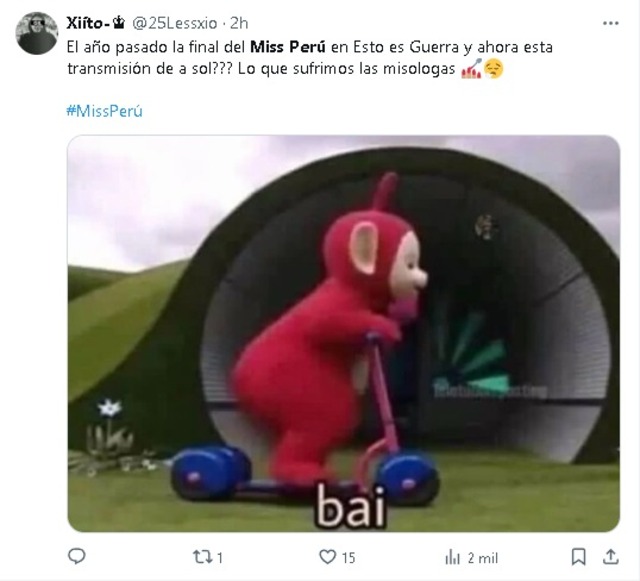 Miss Perú 2024 memes