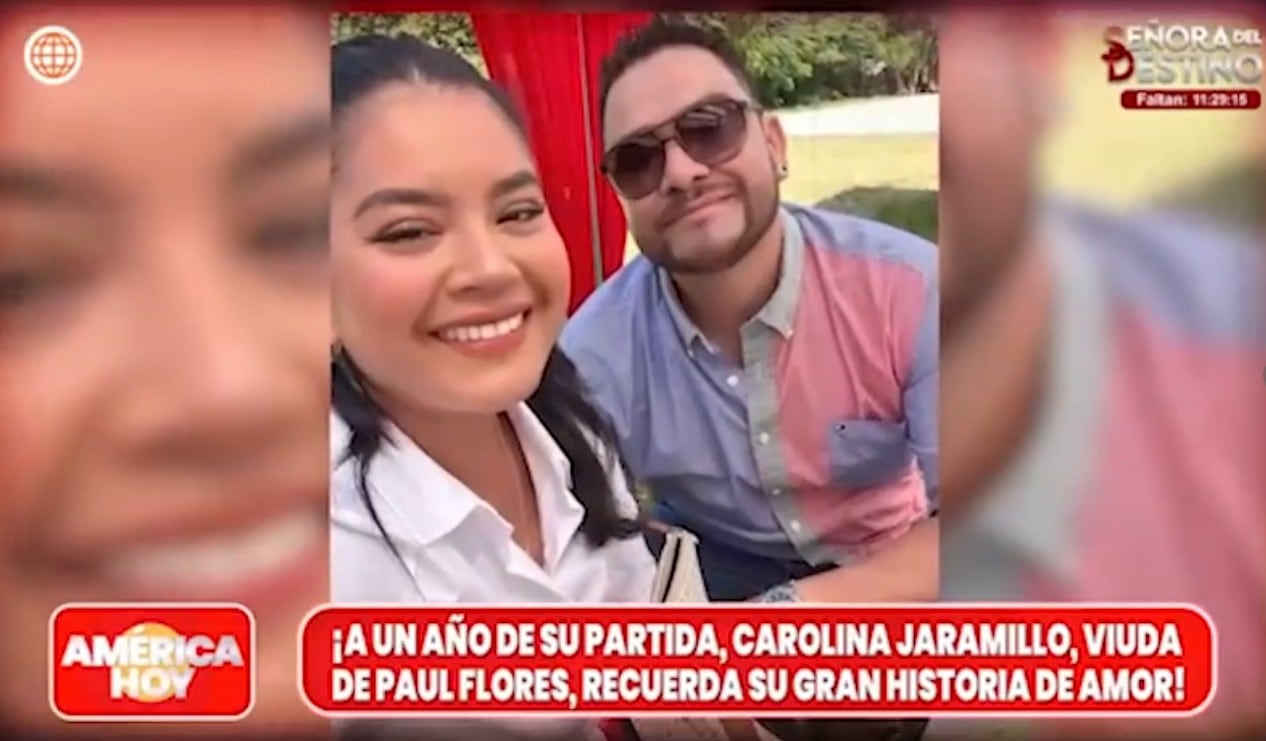 Carolina Jaramillo recordó a Paul Flores en América Hoy.