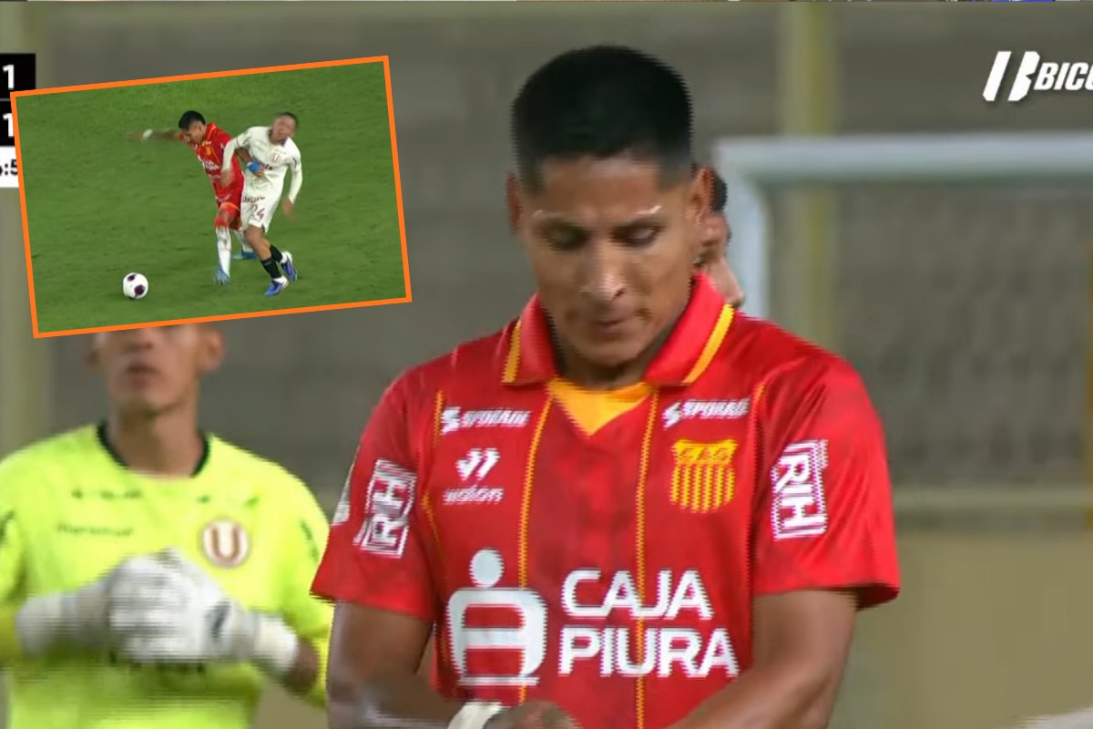 Raúl Ruidíaz fue expulsado ante Universitario. (YouTube Bicolor)