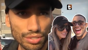 Said Palao agradece apoyo a Alejandra tras ampay en yate y usa su auto al llegar de viaje: “Mi esposa”