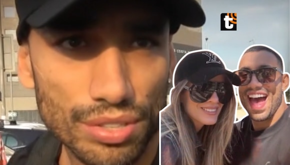 TROME - Said Palao agradece apoyo a Alejandra tras ampay en yate y usa su auto al llegar de viaje: “Mi esposa”