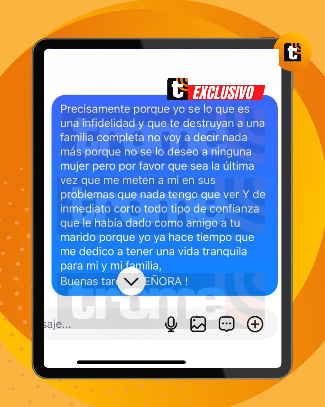 Melissa Klug en EXCLUSIVA nuevo CHAT con Pamela López