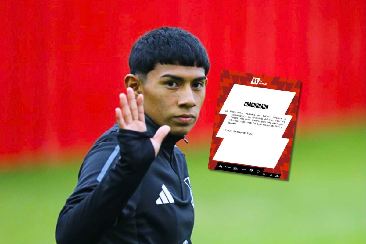 Maxloren Castro se suma este domingo a la concentración de la selección peruna (Foto: GEC)