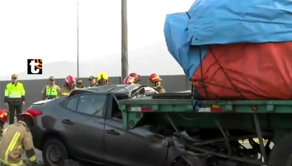 Accidente en Panamericana norte