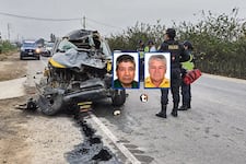 ¡Tragedia en Huaral! Padre e hijo mueren al chocar camioneta municipal contra maquinaria pesada