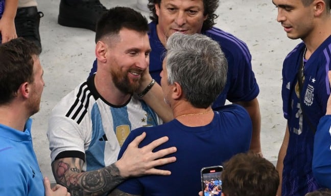Jorge Messi, padre y representante de Lionel Messi.