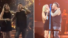 ¡Juntos en el escenario! Alejandro Sanz y Stephanie Cayo cantan ‘Corazón partío’
